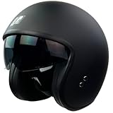 Römer Jethelm RR10701 - Motorradhelm mit Sonnenvisier + gratis klaren Visier,...