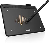 UGEE S640 Grafiktablett für PC 6.3 X 4 Inch, Dital zeichenpad mit Stift 8192...