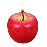 Fruchtkerze Teelicht, charmante fruchtförmige Kerzen für festliche Dekorationen, perfekt...