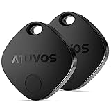 ATUVOS Air Tracker Tag Schlüsselfinder 2er Pack, Smart KeyFinder Kompatibel mit Apple Wo...