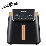 Ninja Heißluftfritteuse MAX PRO, 6,2 L, ölfrei, große Schublade, Rösten,...