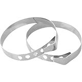 Westmark 6 Rouladenringe, Edelstahl, Silber, 5.5 x 5.2 x 0.9 cm, 6