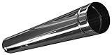 Rohr, Edelstahl EW, Länge 1,0 m, Durchmesser 130 mm Schornstein Sanierung Rauchrohr...