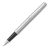 Parker Jotter Füller | Edelstahlschaft mit Chromzierteilen | Füllfederhalter mit...