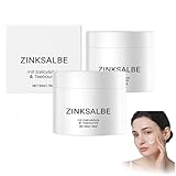 Zinksalbe Gesicht, Zinksalbe Gegen Pickel, Anti Pickel Creme,Zink Salbe Gegen Mitesser und...