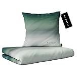 bugatti Bettwäsche 135 x 200 cm - 100% Baumwolle, Reißverschluss, anschmiegsam, weich &...