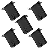 Kisangel 5 Stück Gitarren Batteriehalter Schwarz für Aktive Bass Pickup Kunststoff...