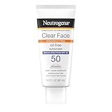 Neutrogena Clear Face Liquid Lotion Sonnenschutz für zu Akne neigende Haut,...