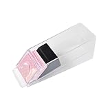 LIUASMUE 4/6-Deck Acryl Blackjacks Dealing Shoe Pokers Dealer Playing Card Shuffler For...