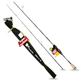 Zite Fishing UL Rute/Forellenrute 190cm 2-5g | Trout-Spoon Angel-Rute | Spinnrute Ultra...