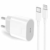iPhone Ladegerät,MFI Certified 20W USB C Ladegerät mit 2M Original Kabel...