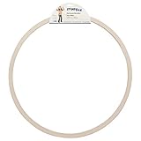 Sport-Tec Gymnastikreifen aus Holz, Hula Hoop, Trainingsreifen, Turnreifen, Fitnessreifen,...