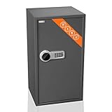 Brihard Betriebs XXL Elektronischer Safe mit LCD 73x40x36cm - Extra großer Elektronischer...