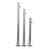 Köhko Wasserzapfsäule 650 mm aus Edelstahl V2A Wassersäule Wasserzapfstelle...