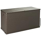 KOIECETA Gartenbox Auflagenbox Kissenbox Gartentruhe Truhe Aufbewahrungsbox Garten...