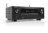 Denon AVR-S970H 7.2-Kanal AV-Receiver, HiFi Verstärker, Dolby Atmos, DTS:X, 8K Ultra HD,...