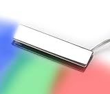 LED RGB Glaskantenbeleuchtung Glasbodenbeleuchtung Vitrinenbeleuchtung Clip...