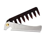 DOITOOL -statischer Haarkamm - Styling-tool Mit Breiten Zähnen Für Edelstahlgriff...