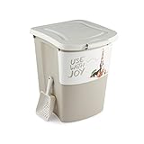 Rotho Archie Tierfutterbehälter 38l mit Deckel, Kunststoff (PP) BPA-frei,...