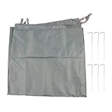 Gettimore Sechseckige Zeltplane, wasserdicht, sechseckig, Bodenplane für...