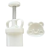 Süßigkeiten-Ausstechform mit 3D-Cartoon-Bär-Motiv, Keksstempel, Handpresse,...