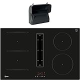 Neff Set V58NBSGA6 bestehend aus V58NBS1L0 Induktionskochfeld mit Dunstabzug, 80 cm,...