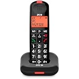 SPC Comfort Kairo - Schnurloses Telefon für Senioren mit großen Tasten,...