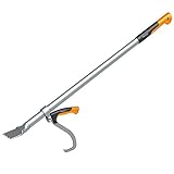 Fiskars Fällheber mit Hebehaken als Wendehilfe, Zur Holzbearbeitung, Länge: 115 cm,...