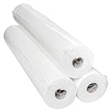 Enpack - Liegerolle 2-lagig in weiß aus Zellstoff - 60cm x 50m - 9 Rollen - Ärztekrepp -...