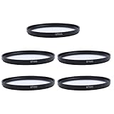 LOLPALONE 5 Stück 67 mm UV-Filter für Digitalkamera