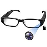 Nisanmoon Brille Sportkamera, Brille Videokamera HD 1080P Sportkamera Brille,...
