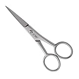 Otto Herder Manicure Bartschere aus Edelstahl 11,5 cm, Präzision,...