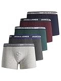 Jack & Jones Oliver Trunk Boxershorts für Jungen (5er-Pack) - 164