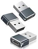 Basesailor USB auf USB C Adapter für iPhone 16 16e 15 14 Pro Max Plus 3 Pack,USBC Buchse...