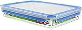 Emsa 508545 Clip & Close | Rechteckige Frischhaltedose | mit Deckel | 2.6 Liter...