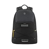 WENGER NEXT 23, Trayl, Gravity Black, Schwarz, 33cm x 45cm x 21cm, Schwarzer Rucksack