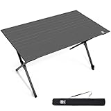 EVER ADVANCED Campingtisch Klappbar Aluminium 120X70CM Klapptisch 100KG...