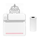 XINDELE Mini Photo Printer Mini-Taschen-Fotodrucker, tragbarer Thermodrucker, kabellose...