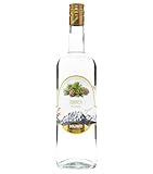 DOLOMITI Zirben-Schnaps Premium Spirituose 40% vol. | Original Zirbenschnaps | 1 x 1 Liter