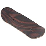 MAJORMENCH Finger Skateboard Deck aus Robustem Ahornholz Mattierte Oberfläche Vorgebohrte...