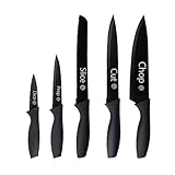 MasterChef Messerset, Küchenmesser Set ink. Kochmesser, Gemüsemesser,...