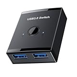RETUOLWAG USB3.0 Switcher 2 Computer Tastaturen Switcher USB Schalter für 2 PC Laptop...