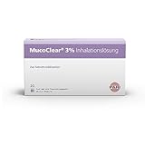PARI MucoClear 3% NaCl Inhalationslösung - Hypertone Kochsalzlösung zum Inhalieren - 20...
