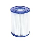 CHJIENJUJIDZ 2 Stück Filterkartuschen für Schwimmbecken 58094 Waschbarer Filter