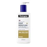 Neutrogena Deep Moisture Bodylotion mit Mandelöl, sofort einziehende Körperlotion für...