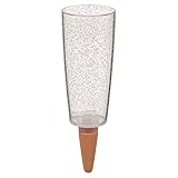 Scheurich Wasserspender Copa XL | 2X Transparent | 500 ml Füllmenge | Bewässerungskugel...