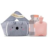 Wärmflasche Wärmflaschengürtel 130cm Extra Langer Koala Wärmflasche aus Gummi mit...