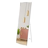 Hoikwo 140x41cm Standspiegel Ganzkörperspiegel mit Ständer, Großer Vertikaler...