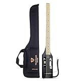 Traveler Guitar Ultra-Light Bassgitarre, Schwarz glänzend (ULB BKGMP)