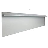 IRKA 1025-002 – Schneckenzaun Typ 2 – 25 x 0,05 cm Alu-Zink – Beeteinfassung –...